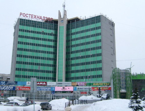Общественно-деловой комплекс в Орджоникидзевском районе г. Уфы
